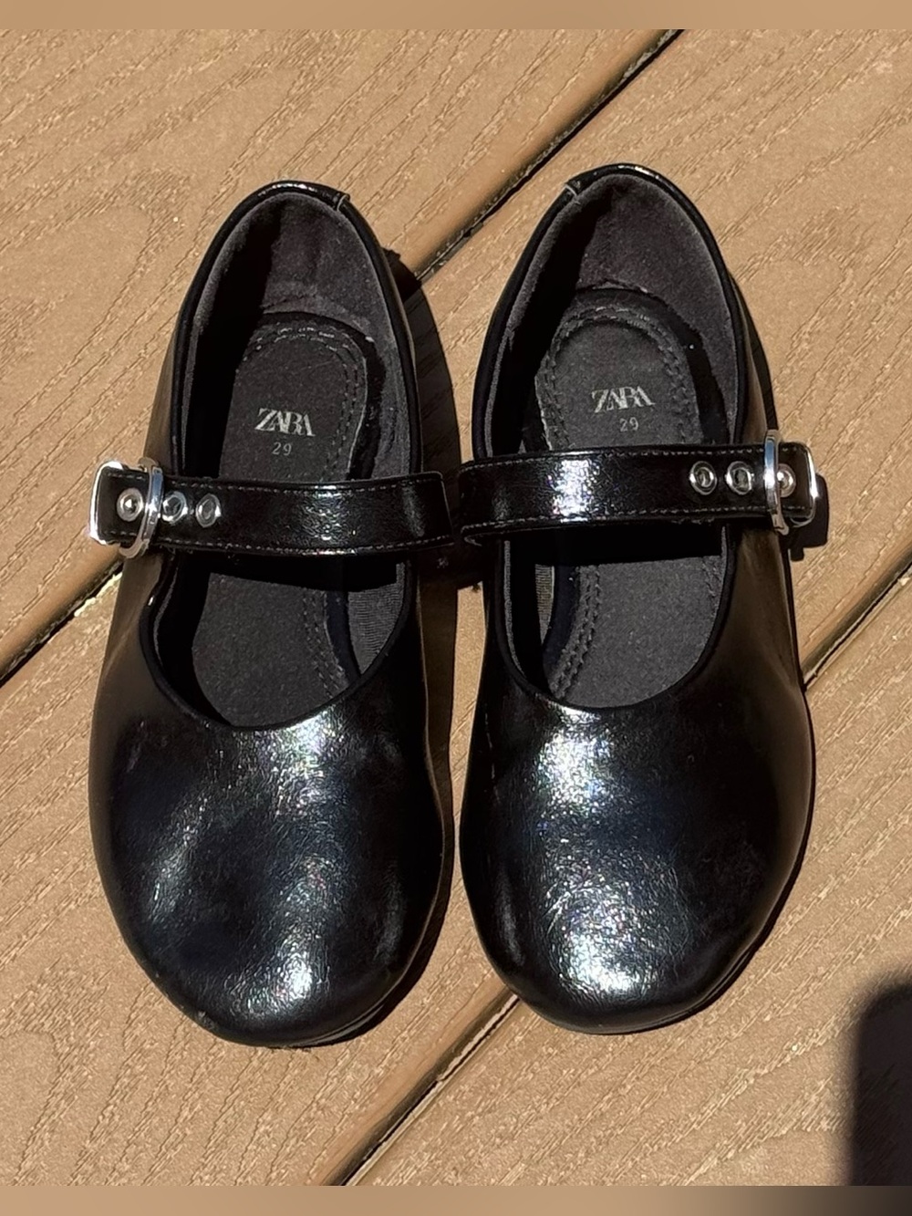 Zara Kids Buckle Mary Janes